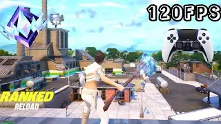 FORTNITE PS5 PRO + DUALSENSE UNREAL RELOAD RANKED GAMEPLAY (4K 120FPS)