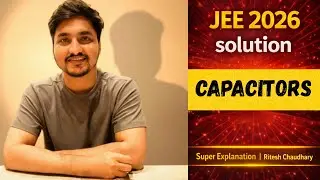A capacitor of capacitance 10 uF is connected with a battery of emf 6V. Now battery is #jee2026 #pyq
