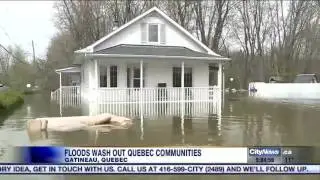 Video: Floods wash out communities in Ottawa area and Quebec