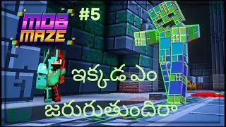 PLAYING MOB MAZE FOR THE FIRST TIME #minecraft 