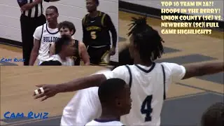 TOP 10 TEAM IN 2A?! HOOPS IN THE BERRY! Union County (SC) vs. Newberry (SC)| Full Game Highlights