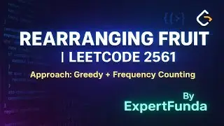 Rearranging Fruits Leetcode 2561 | Greedy + Frequency Counting | Minimum Cost Solution in Java
