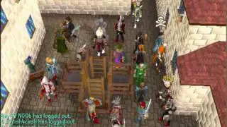RuneScape - Drago Fight4 - 99 Mining Party!
