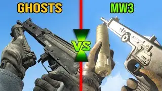 Call of Duty Ghosts vs Modern Warfare 3 - Weapons Comparison