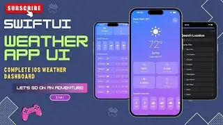 🌤️ SwiftUI Weather App Complete iOS Weather Dashboard