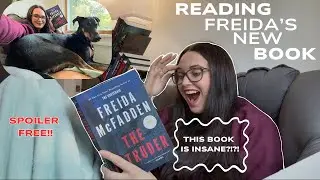 Reading Freida McFadden&rsquo;s new book 😱📖 (spoiler free reading vlog + review!)