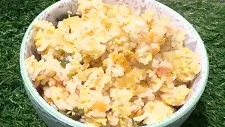 Egg Rice for Babies | 10+ Months Baby food recipe #egg #babyfood #recipe #lunchbox 