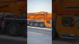 Liebheer Ltm1500 | 500 Ton Mobile Crane #viralvideo #shortvideo