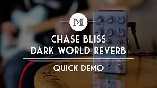 Chase Bliss Audio - Dark World Dual Channel Reverb - Quick Demo