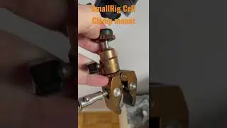 SmallRig Cell Clamp mount: Mega Durable and Reliable Держатель для Сотового Телефона МегаНадёжный