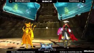 (Losers) *Week 3* BB Bluebouts: Meltyminion(Kokonoe) vs. badIime(Tsubaki)