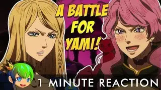 A Battle for Yami! | Black Clover Episode 69 | 1 Minute Reaction EXT