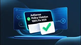 Adsense Policy Violation 100% Fix 2025 || Fix Program Policy For Adsense latest New 100% Working