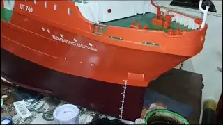 NORMAND NEPTUN still in Construction 95% of advances great project big ship rc boat barco rc