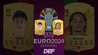EURO 2024 (EA FC 24) Xavi Simons VS Arda G&uuml;ler 💪💣😈