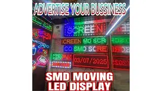 SMD MOVING MESSAGE BOARD||FULL RED COLOUR||1Feetby8.5Feet||OUTDOOR||WATERPROOF||One YEAR WARRANTY