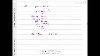 IAL, Edexcel, June 2024, P3, Q5, Functions and Graphs, Composite, Pure, N Peters, WMA13/01, May 2024
