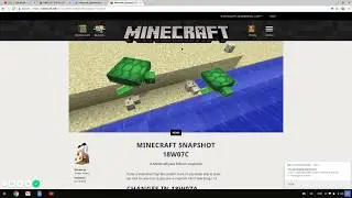 MINECRAFT SNAPSHOT 18W07C