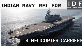 Indian navy RFI for four new landing platform dock