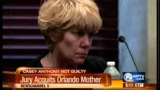 Reaction outside the Orange County courthouse