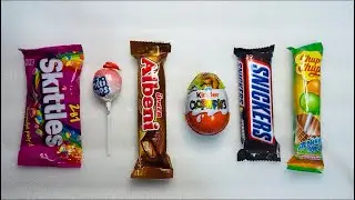 ASMR на самые популярные конфеты / Распаковка 🍭🍬🍫 #asmr #candy #unpacking 