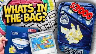 Что находится внутри сумки участника Pokemon Worlds 2023 стоимостью 3000 долларов!