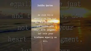 Rain Kindness on All ☔ | A Powerful Buddha Quote on Compassion #shorts #lifequotes #inspirational