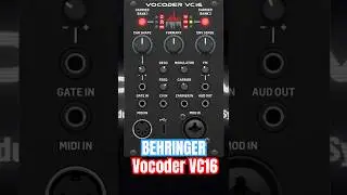 BEHRINGER VOCODER VC16 EURORACK (ROBOTIC FUN)