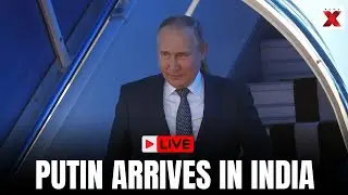 Putin Arrives in India LIVE | Russian President Lands In New Delhi | Live Visuals