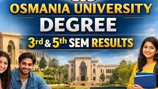 Why OU Results Are Delayed? | Sankranti Effect Explained#ou ##OUSem3Results#O