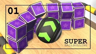 Super Ball Rolling | Gameplay Pt.01 | Level 1-10