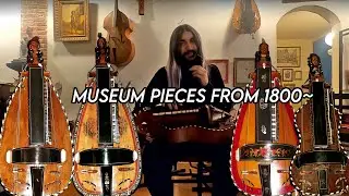 Crankin' VERY OLD Hurdy Gurdies (and they're for sale)