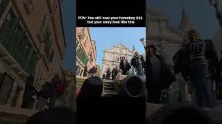 bro can&rsquo;t pay you back but got the audacity to be in the canals of Venice on a Thursday  Morning￼
