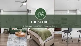 Indianapolis Apartment for Rent | 2 Bed/2 Bath Virtual Tour | 2120 - Scout 1,115 SQFT