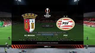 FIFA 23 | SC Braga 1 - 3 PSV Eindhoven | UEFA Europa League - Quarter Final 2nd Leg - 2022/23