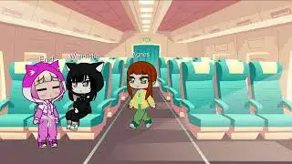 Wenclair and Agnes on a plane #wednesday