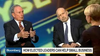 Blankfein and Bloomberg on Small Business, Bitcoin, Taxes
