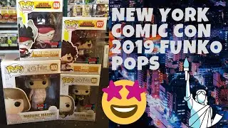 New York Comic Con Funko Pops! NYCC 2019