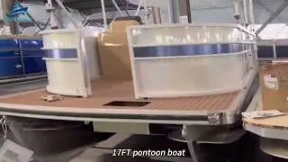 17FT pontoon boat