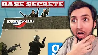 👮‍♂️ UNE BASE DE FOU DANS LE COMMISSARIAT (Le swat debarque mdr) 😱 - GMOD DarkRP FR