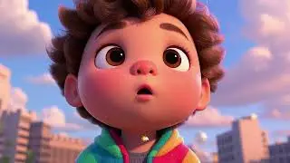 🚀 Why Is the Sky Blue? Fun Science Animation for Kids! Cartoon in English for Kids