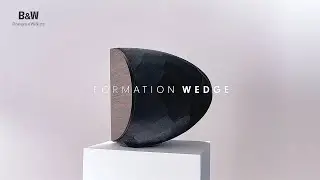 Bowers & Wilkins Formation Wedge Design Bluetooth Speaker | AirPlay, Spotify, Alexa Compatible