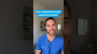Why supplements make your urine yellow! #shorts #supplements