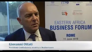 Eastern Africa Business Forum - Giovanni Ottati, Confindustria Assafrica e Mediterraneo