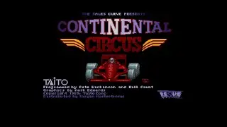Continental Circus. [AMiGA A500 - Virgin Mastertronic, Teque Software]. (1989). Full Play.