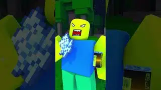 When Noob ran away from the deer ☠️- Roblox animation - 99 night in the forest #shorts #robloxmemes