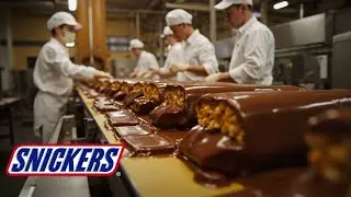 How Snickers Is Made Inside the World's Biggest Candy Factory