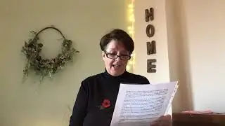 Letter from the unknown soldier to the future generation