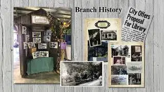 Siskiyou Golden Fair Library History Display 2025