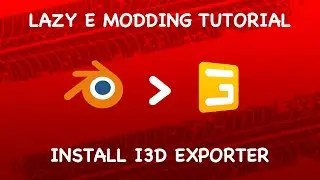 Install I3D Exporter | FS22 Modding Tutorial